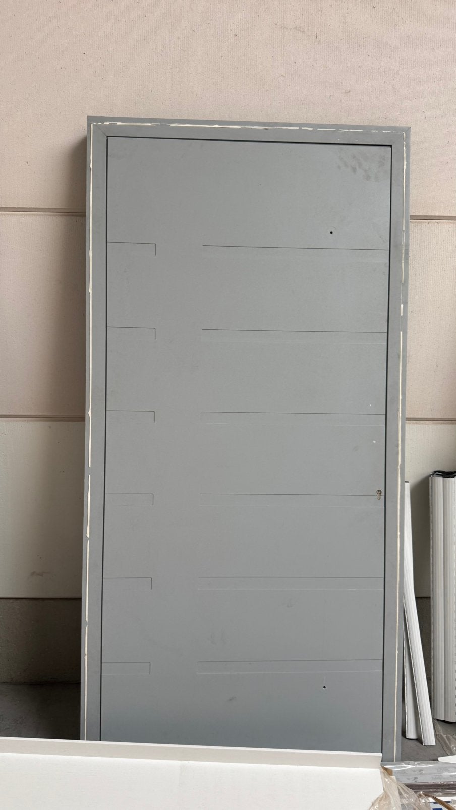 Porte d’entree, Bricolage & Construction, 75 à 150 cm, Aluminium, Comme neuf, Enlèvement