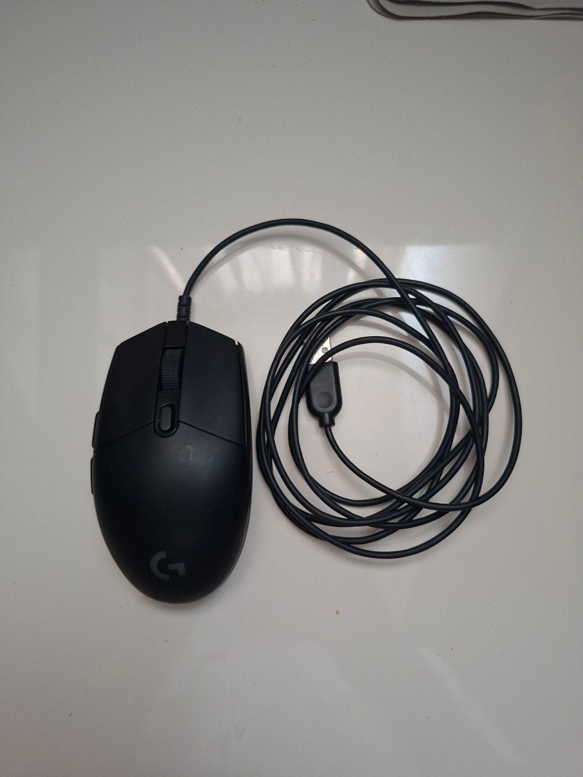 Logitech G203 lightsync rgb, Computers en Software, Muizen, Ophalen, Rechtshandig, Muis, Zo goed als nieuw