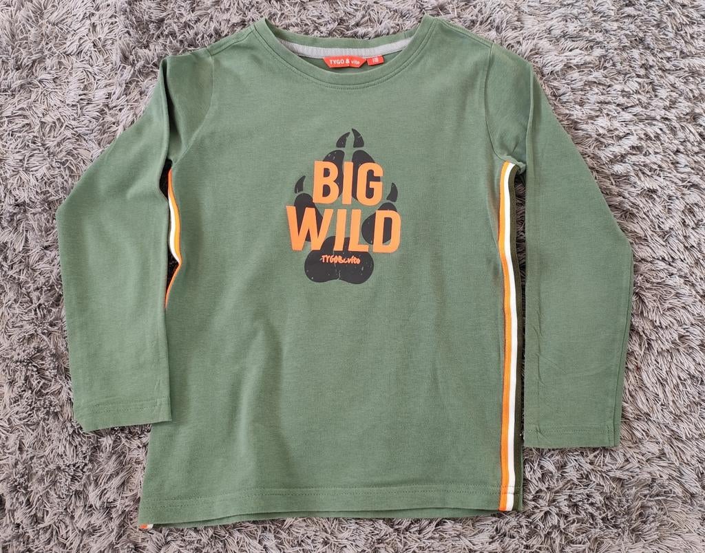 Tygo & Vito maat 110/116 te shirt lange mouw, Kinderen en Baby's, Kinderkleding | Maat 110, Jongen of Meisje, Ophalen of Verzenden