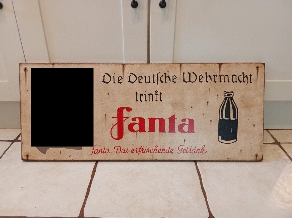 Panneau allemand WW2 : FANTA, Collections, Objets militaires | Seconde Guerre mondiale, Enlèvement ou Envoi
