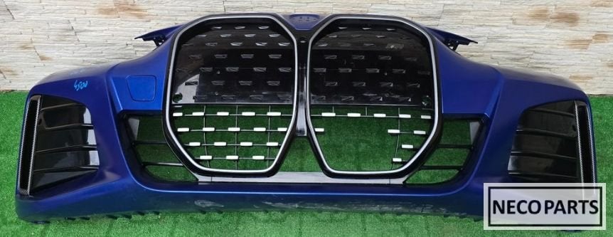 BMW 4 G22 G23 G24 G26 M VOORBUMPER ORIGINEEL ALLES LEVERBAAR, Gebruikt, -, Voor, -