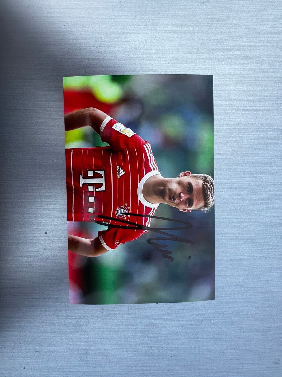 Gesigneerde foto Joshua Kimmich, Collections, Articles de Sport & Football, Enlèvement ou Envoi, Comme neuf