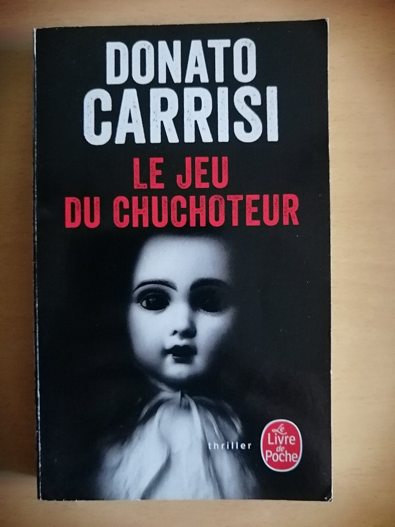 Le Jeu du Chuchoteur de Donato Carrisi, Livres, Enlèvement ou Envoi