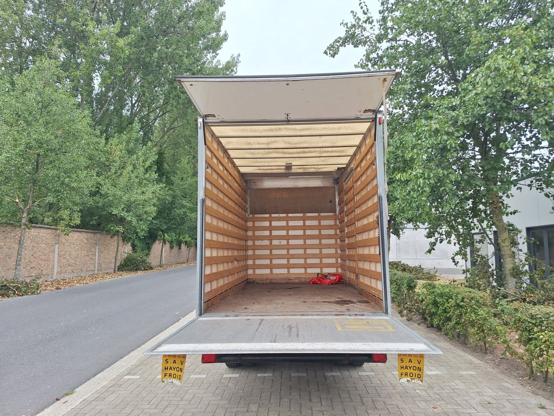 Mercedes Sprinter 513CDI | MEUBELBAK MET LAADKLEP, Auto's, Euro 5, Stof, Gebruikt, Navigatiesysteem