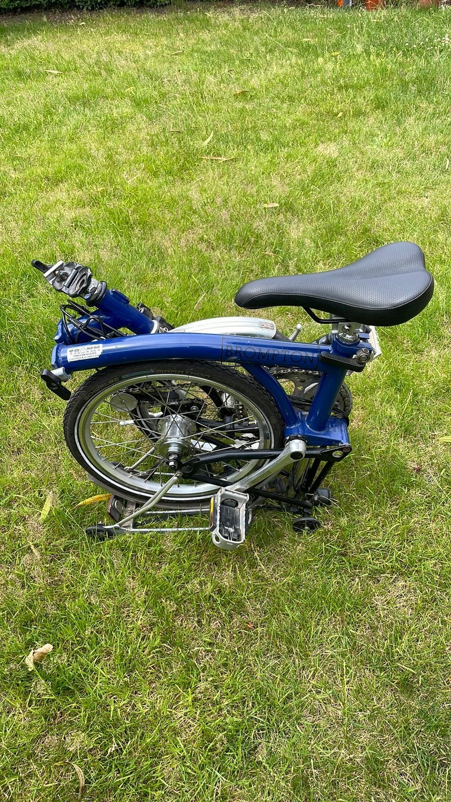 Brompton Vouwfiets 16” – 3 versnellingen – Goede staat, Vitesses, Frein sur jante, Enlèvement, Utilisé