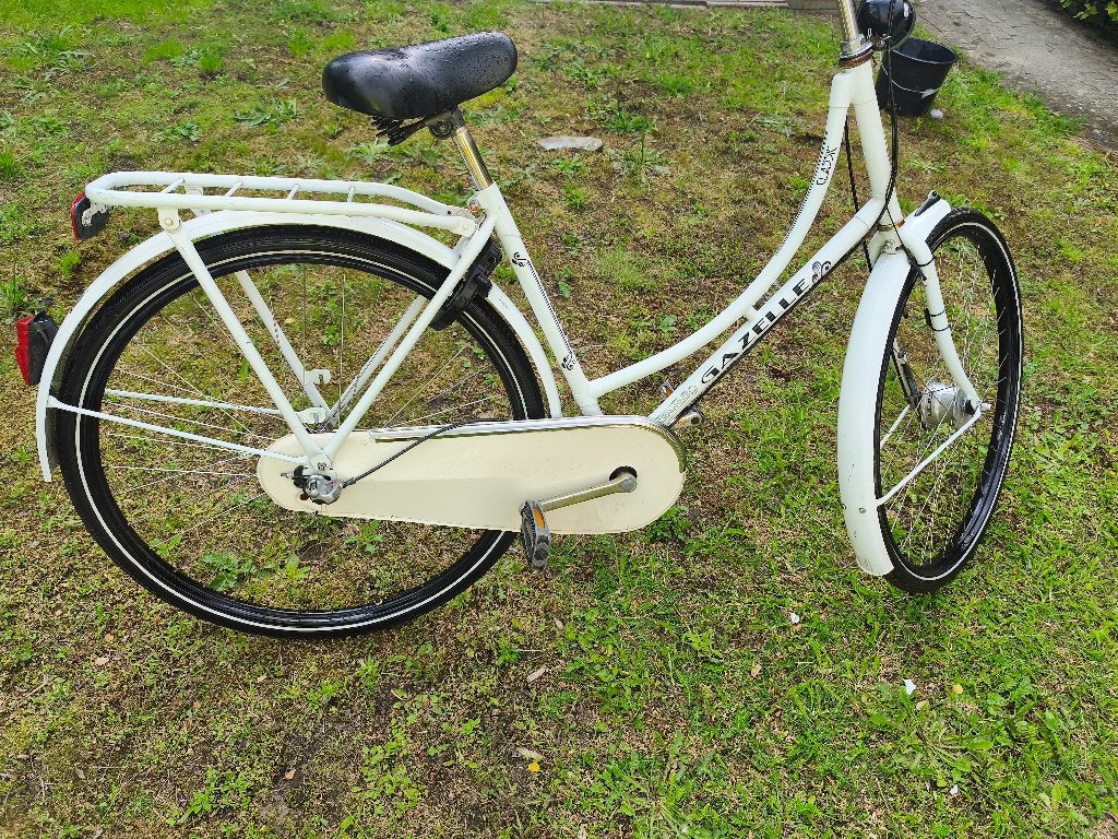 Dames fiets, Fietsen en Brommers, Ophalen, Terugtraprem, Versnellingen, Zo goed als nieuw
