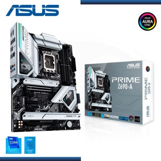 Asus Prime Z690-A ATX moederbord(LGA 1700), Informatique & Logiciels, Cartes mères, LGA 1700, Enlèvement ou Envoi, Comme neuf
