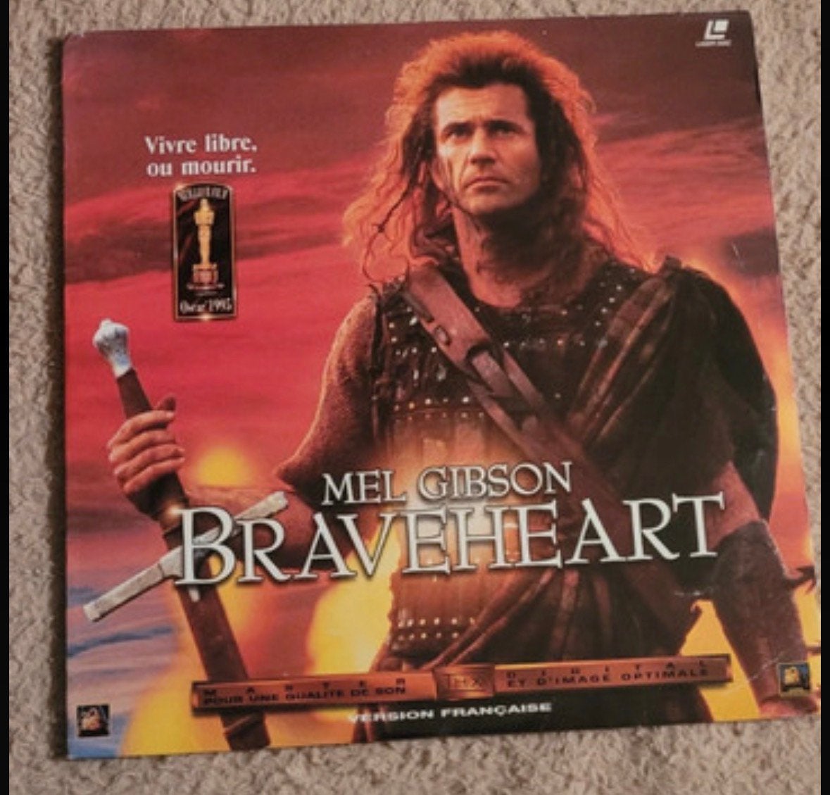 Lot laser disques, Collections, Enlèvement, Comme neuf, Film