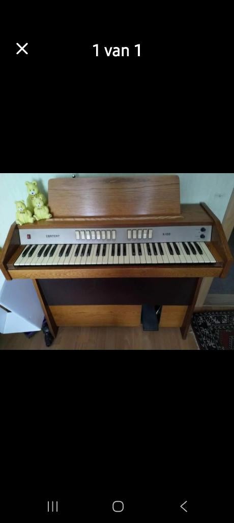 Orgel van het merk Content., Ophalen, Zo goed als nieuw, 1 klavier, Orgel