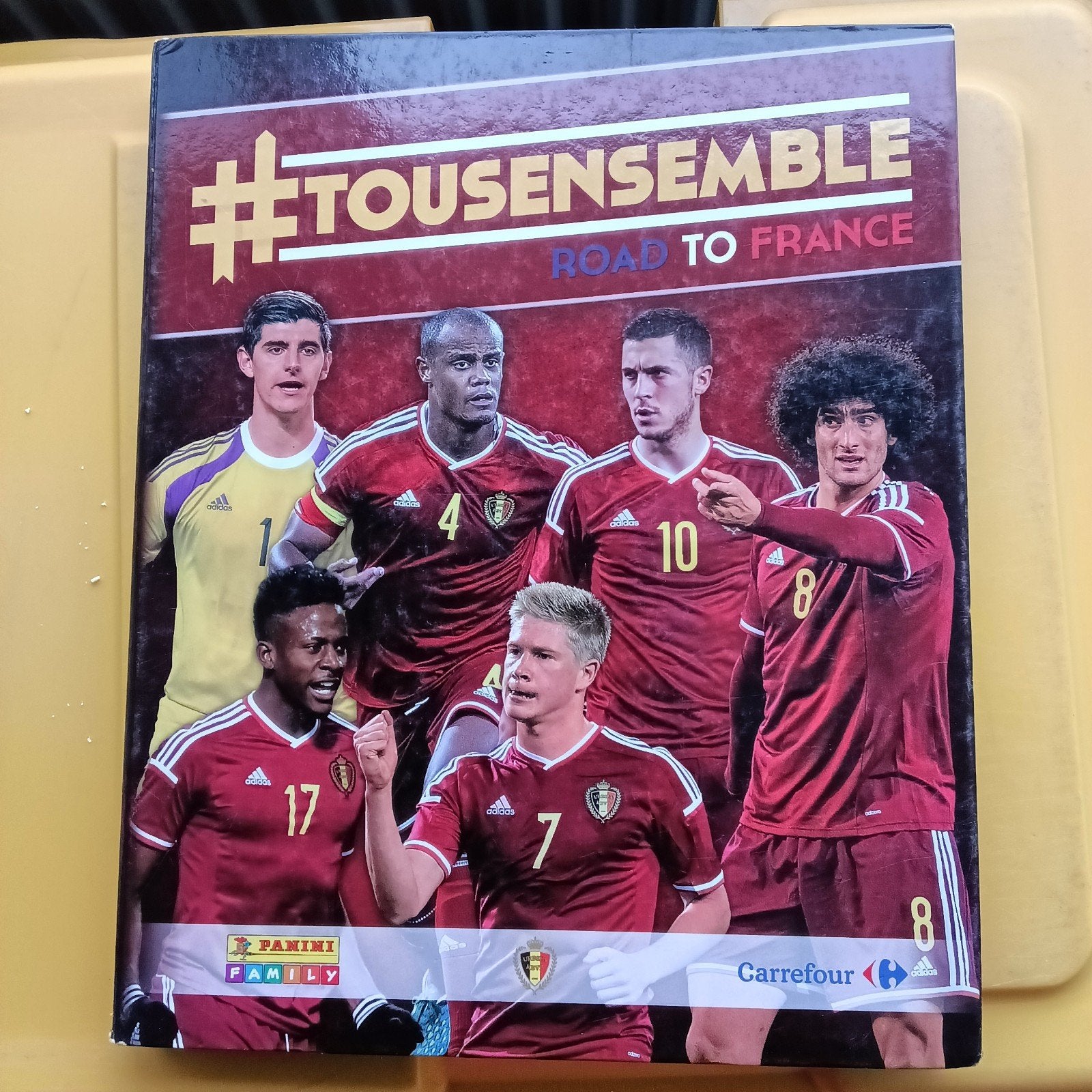Belgian Red Devils 2015 Panini, Ophalen of Verzenden