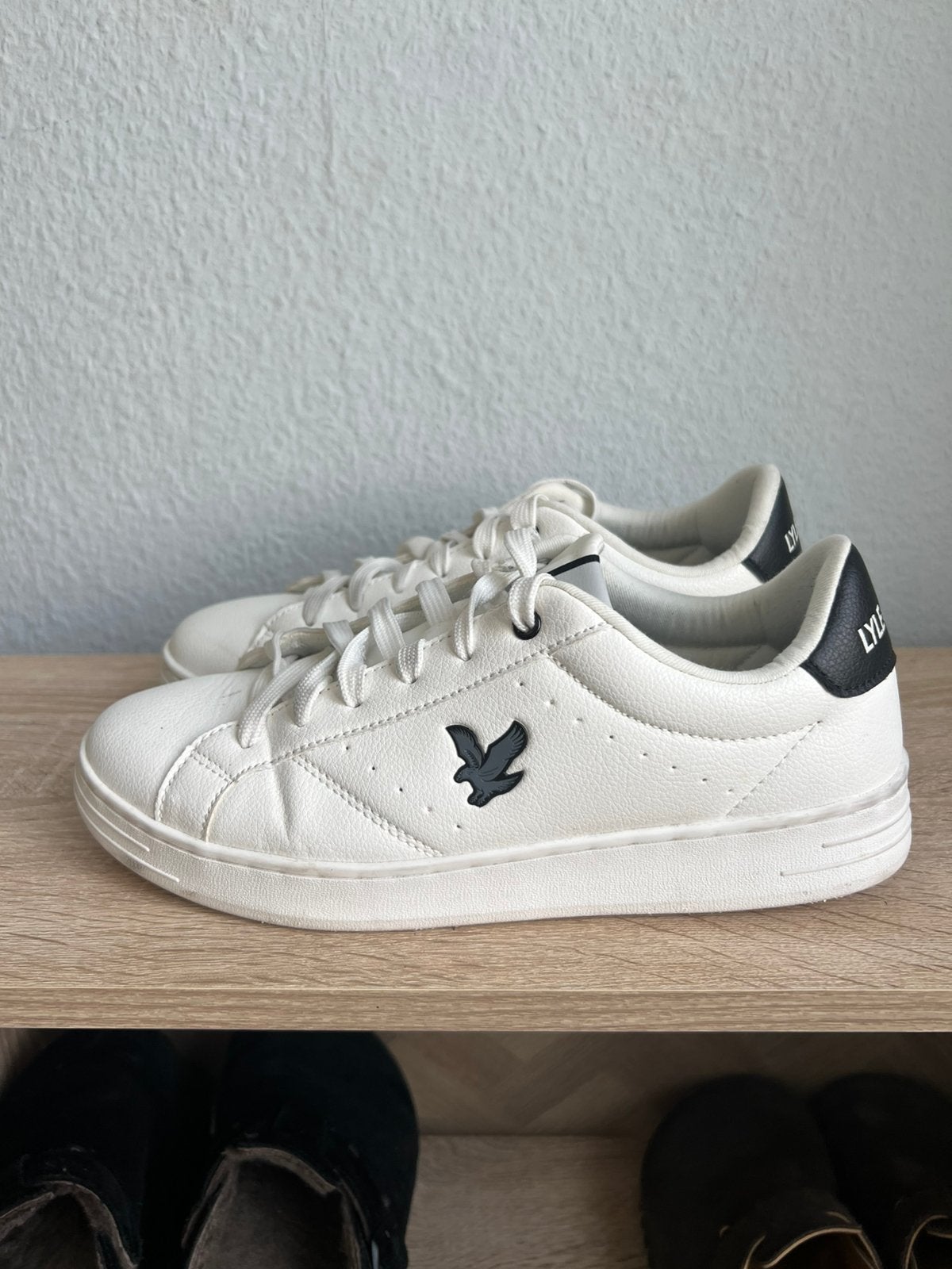 Basket homme lyle&scott, Porté, Blanc, Baskets, Envoi