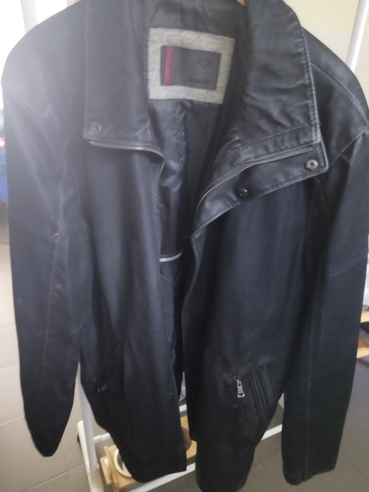 jas imitatie leer nieuw staat, Kleding | Heren, Ophalen, Zo goed als nieuw, Maat 56/58 (XL)