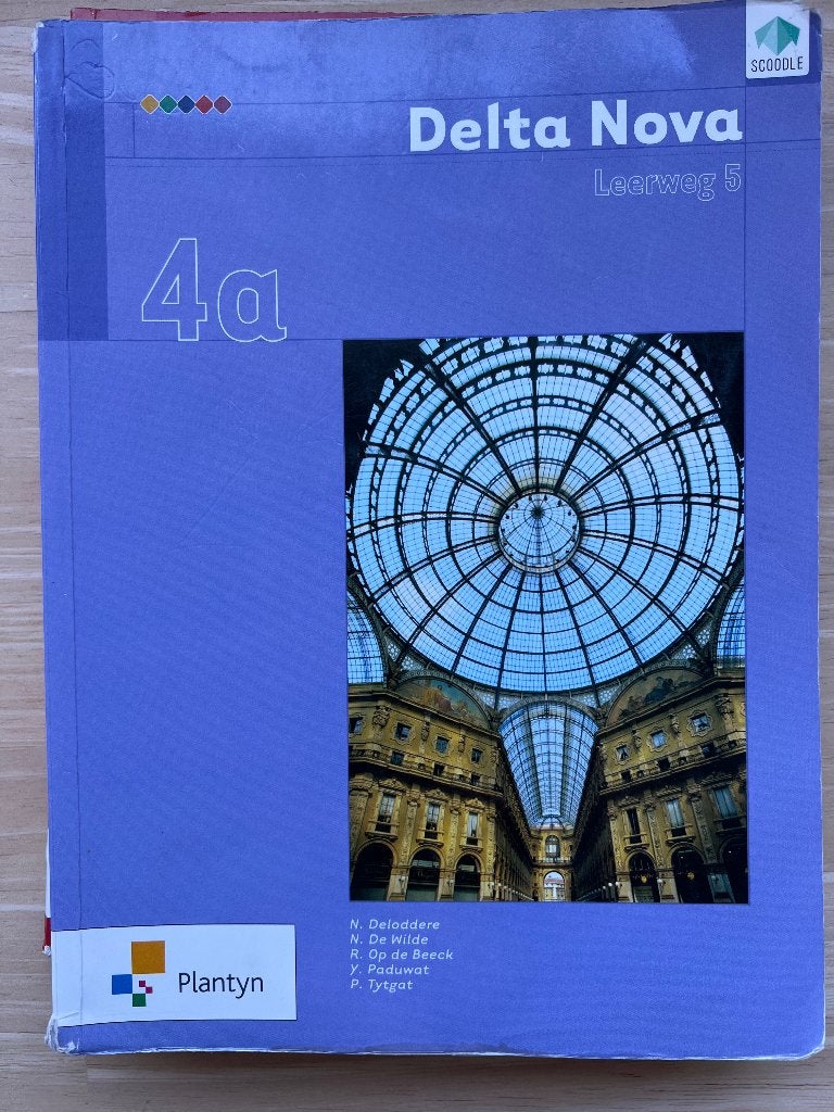 Delta Nova leerweg 5 - 4A, Boeken, Ophalen, Gelezen, ASO, Wiskunde A