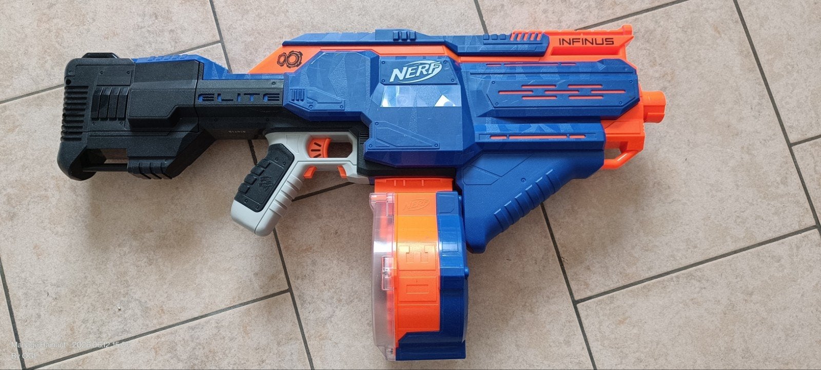 Nerf elite infinus, Enlèvement ou Envoi