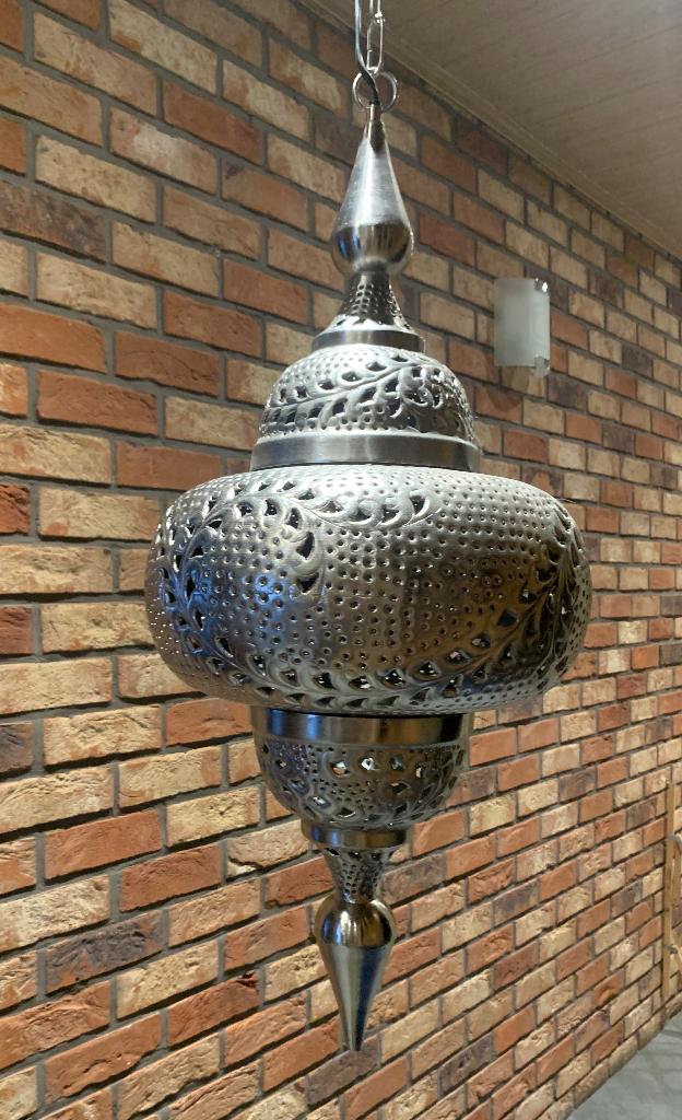 Lampe suspension, style Oriental, Maison & Meubles, 75 cm ou plus, Comme neuf, Enlèvement, Orientale