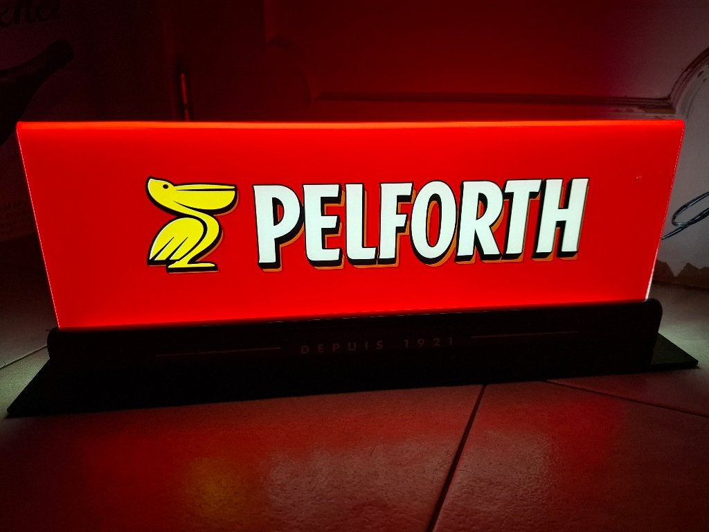 Enseigne lumineuse bière Pelforth, Enlèvement ou Envoi, Neuf, Table lumineuse ou lampe (néon)