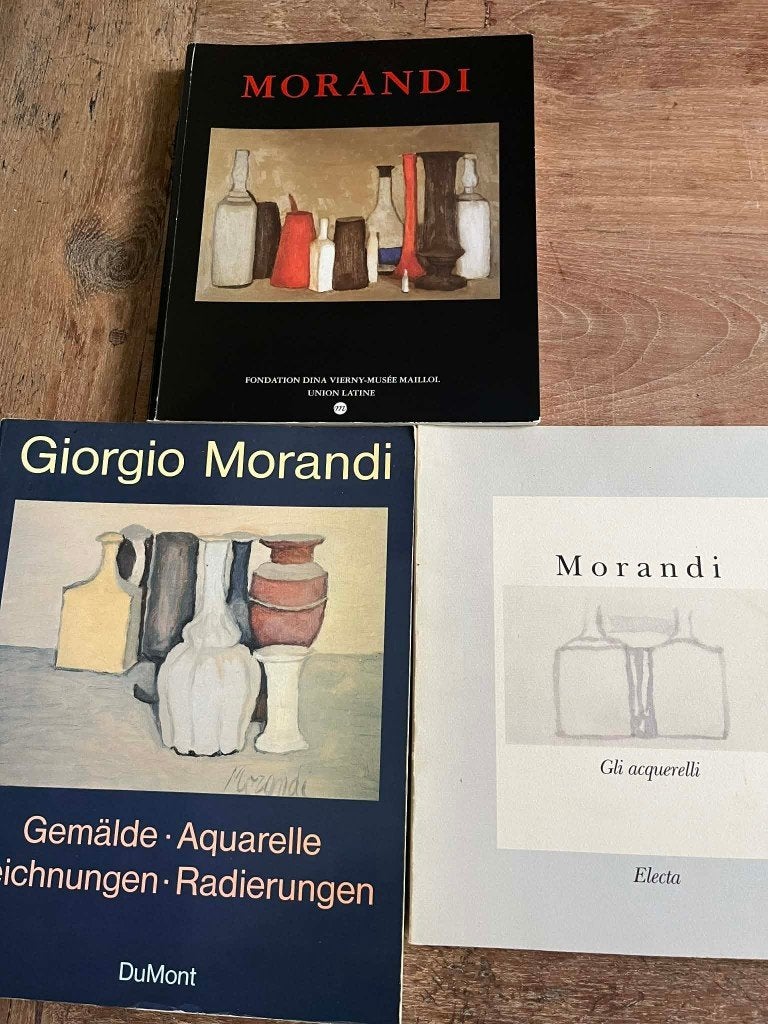 3 boeken over Morandi, Gelezen, Ophalen of Verzenden, DIVERSEN, Schilder- en Tekenkunst