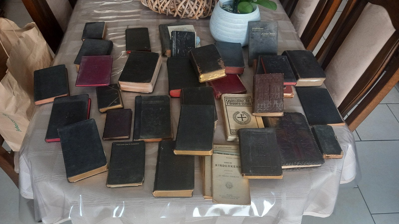 lot kerkboeken boek Christelijke 1 lot, Boeken, Ophalen