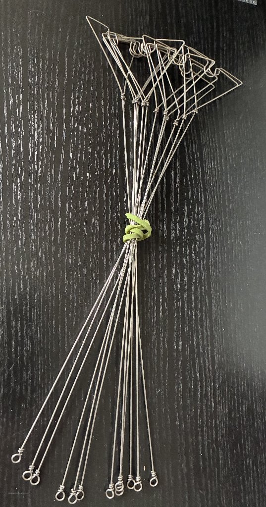 12 st. clipot inox 30 cm, Ophalen of Verzenden, Nieuw, Overige typen