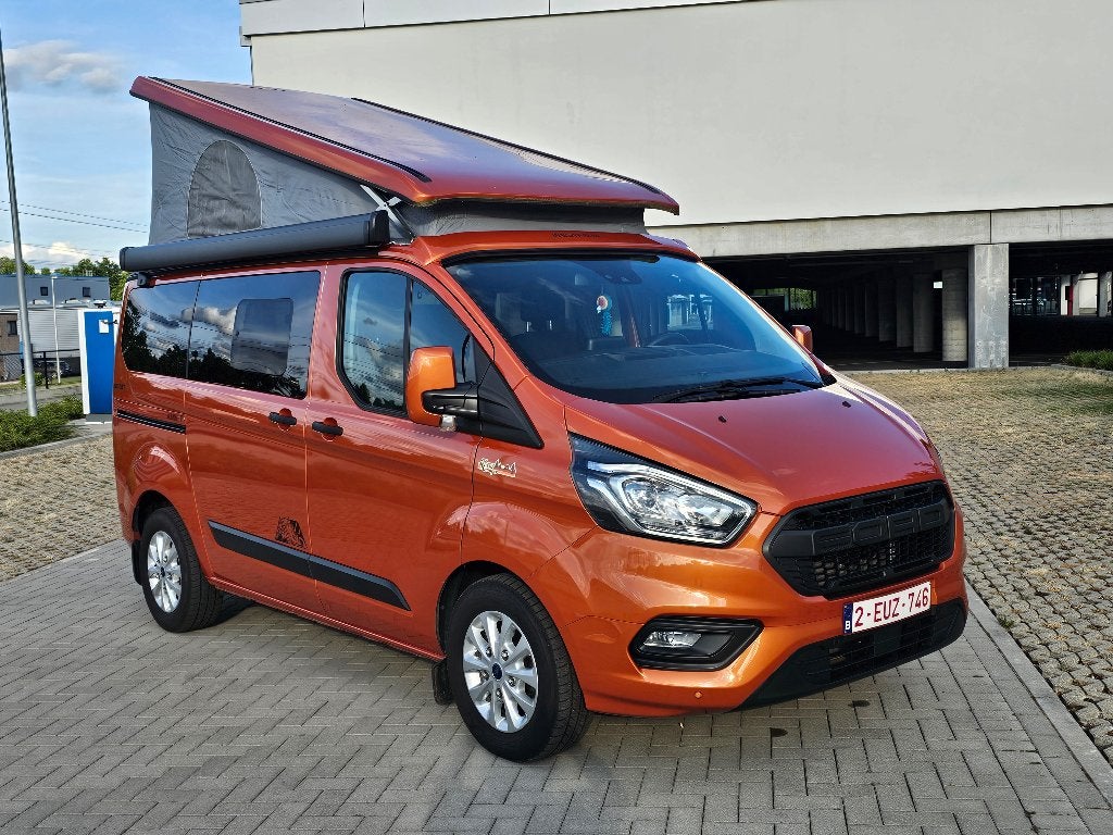 Ford Nugget 2.0d automatique 150ch, 2024, 14dkm, état NEUF !, Caravanes & Camping, Camping-cars, Jusqu'à 4, Siège standard, Toilette à cassette