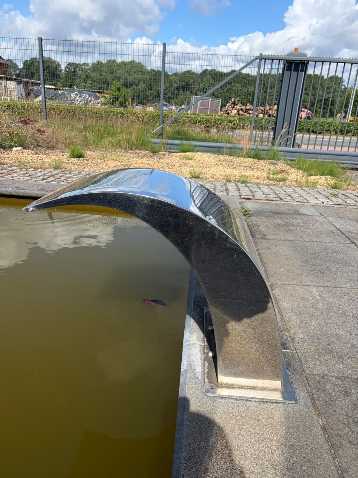 Inox 316 gepolijste waterval, topkwaliteit NP 2000 euro, Tuin en Terras, Zwembad-toebehoren, Ophalen