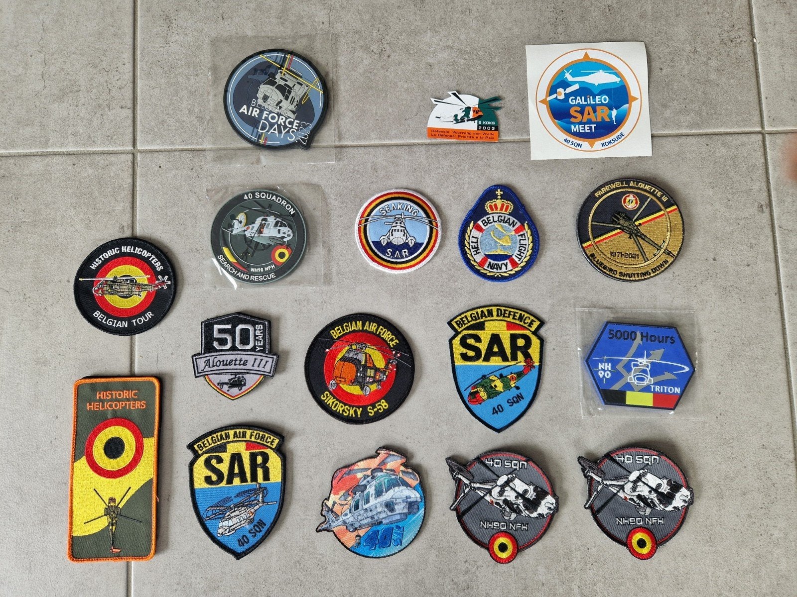 Badge 40SQN, Collections, Aviation, Enlèvement ou Envoi