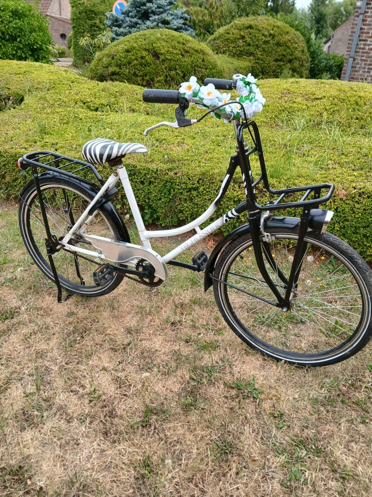 Hollandse fiets rijklaar €40 8j-12j 24 inch, Fietsen en Brommers, Ophalen