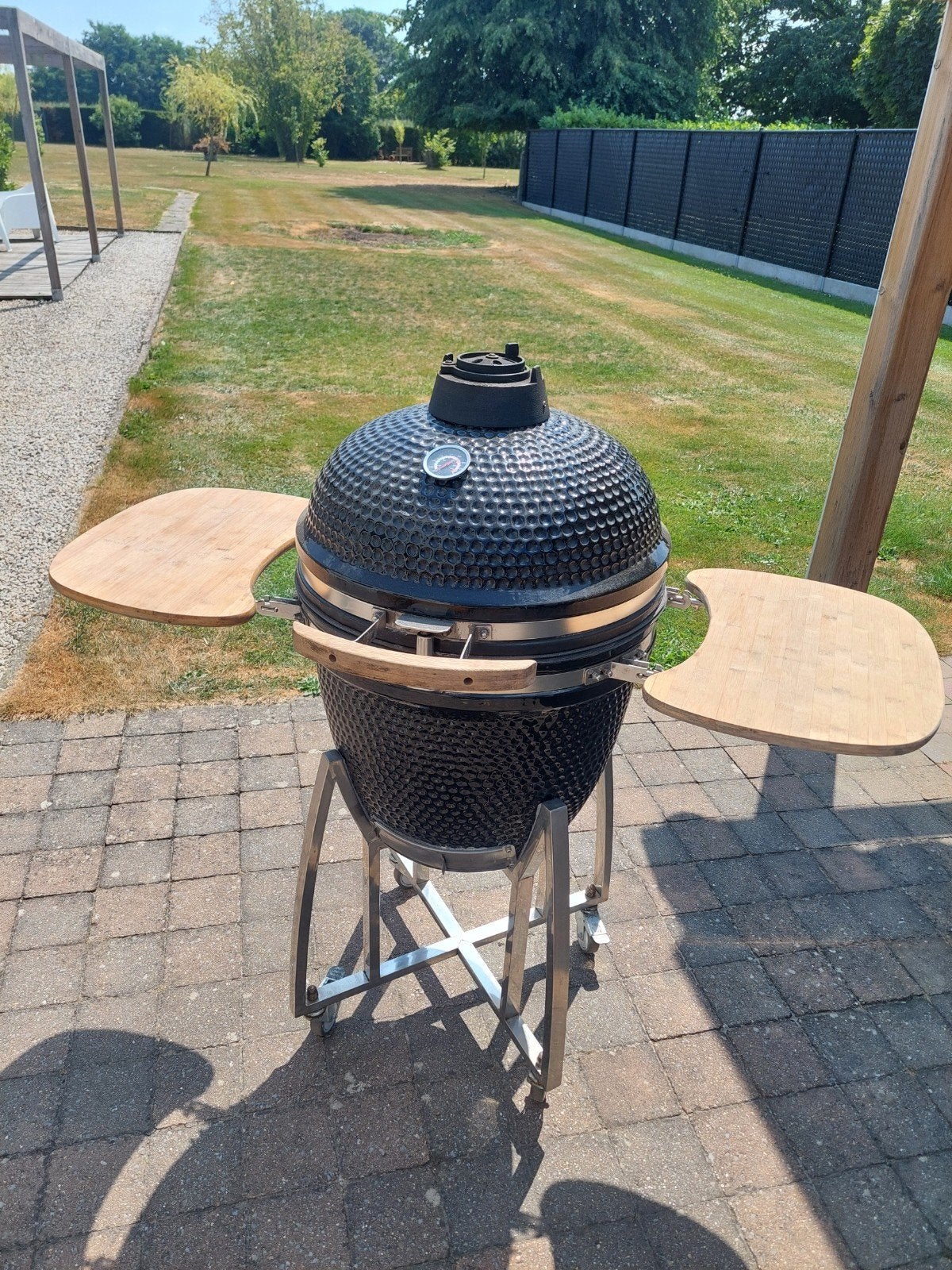 bbq kamado, Jardin & Terrasse, Barbecues au charbon de bois, Enlèvement, Utilisé
