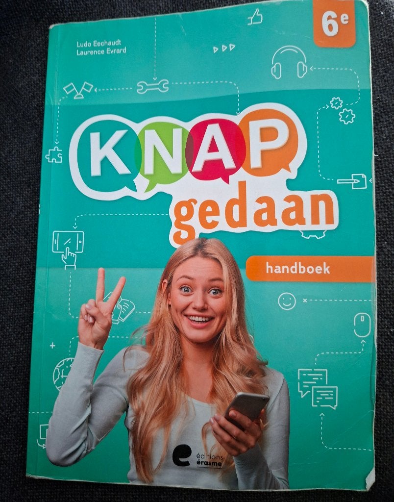 Knap gedaan 6 Handboek, Livres, Enlèvement ou Envoi, Néerlandais, Érasme, Utilisé