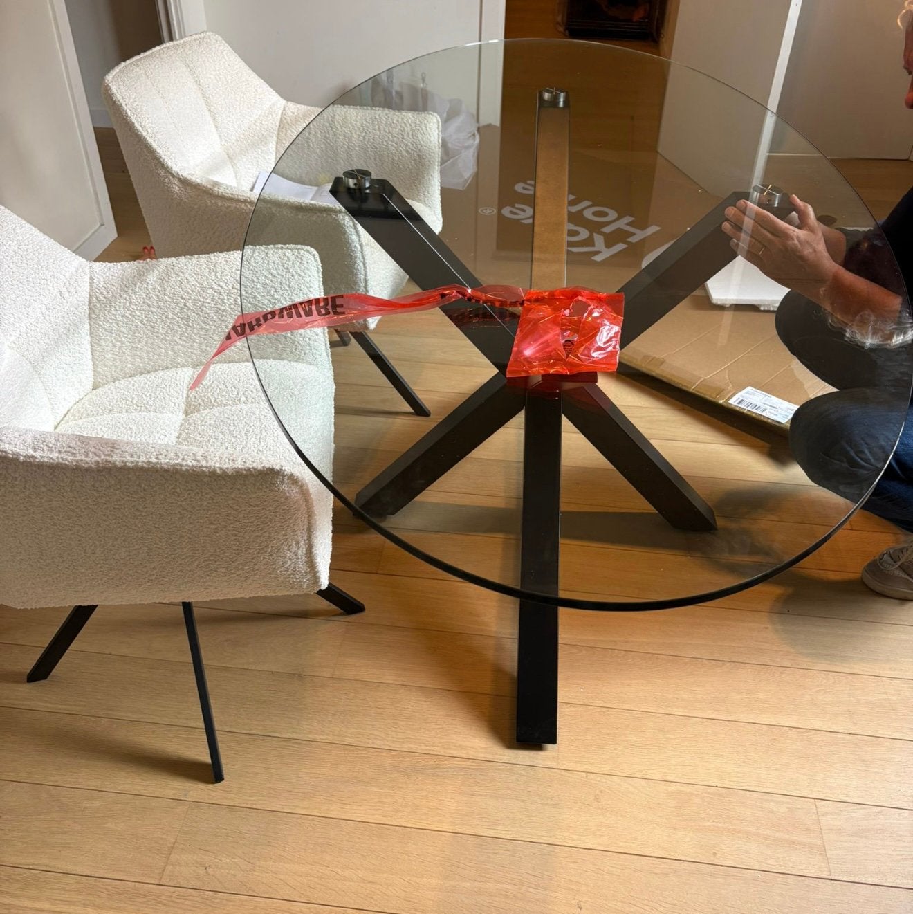 Kave home argo tafel, Ophalen, Zo goed als nieuw