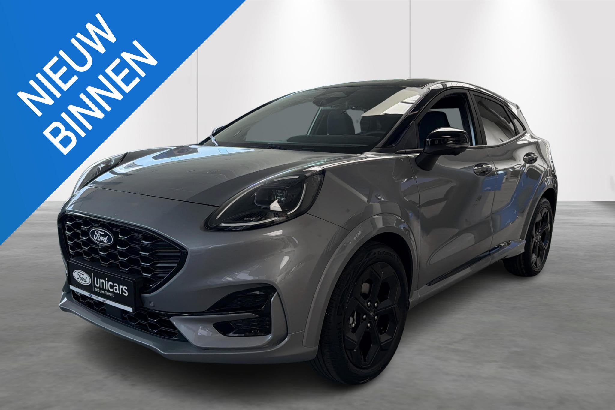 Ford Puma 1.0i Ecoboost MHEV 92kW Aut. BlueCruise, Auto's, Stof, Puma, 1353 kg, 665 kg
