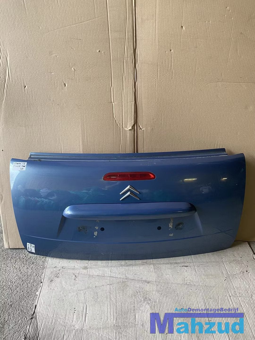 CITROEN C3 PLURIEL blauw achterklep achterdeur COMPLEET, Gebruikt, Citroën, Achter, Taurusavenue 1
2132 LS  Hoofddorp, NL
