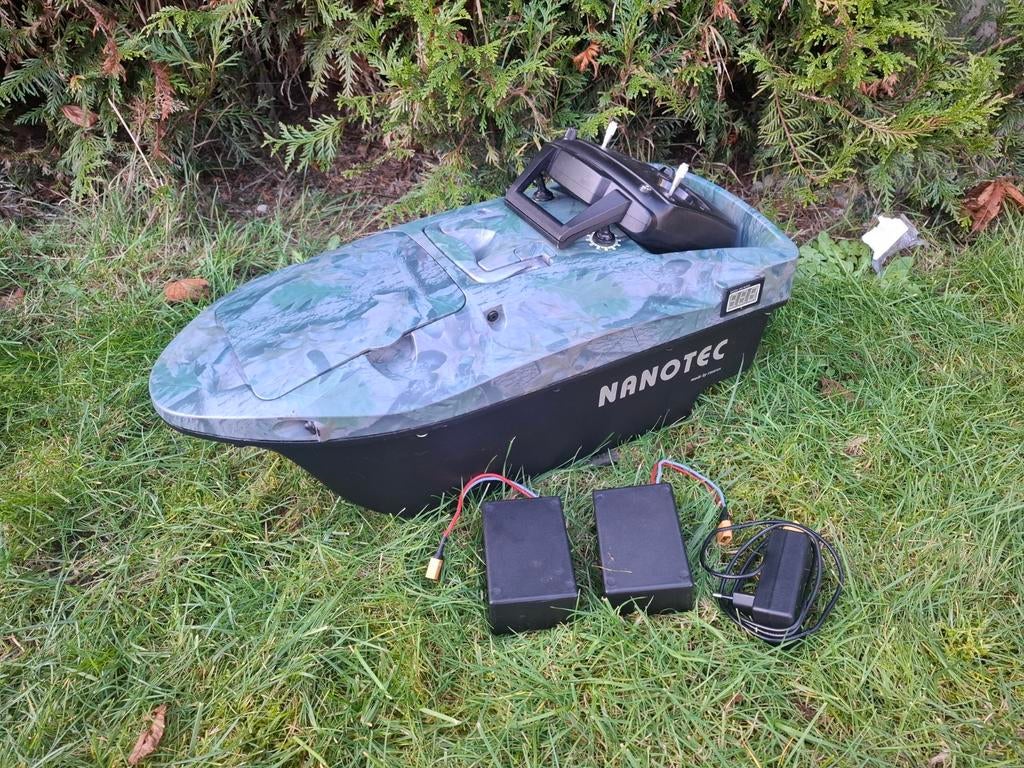 Voerboot nanotec pro nieuwstaat 1 jaar garantie, Watersport en Boten, Ophalen of Verzenden