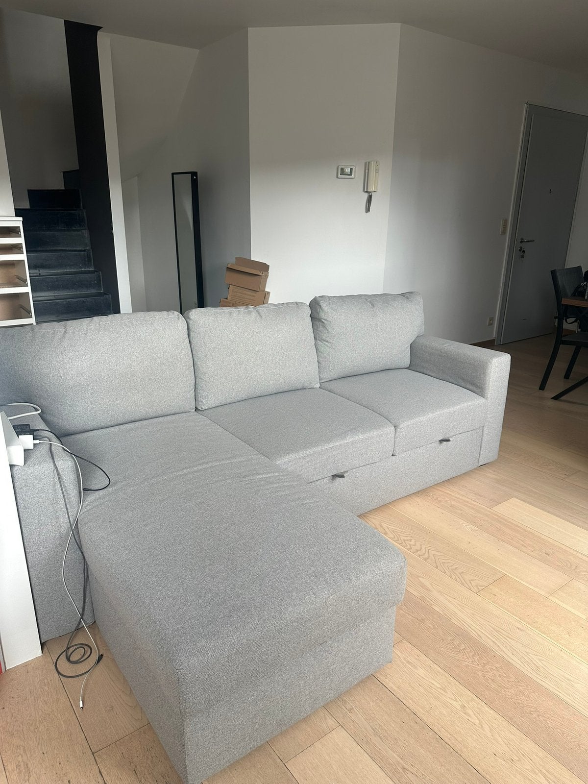 Canapé gris Ikea Barslov, Enlèvement, Comme neuf
