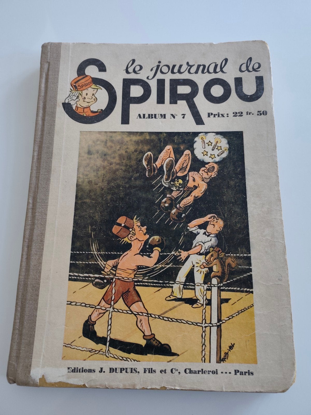 Journal Spirou n7 – 1940 – Très rare, Boeken, Stripverhalen