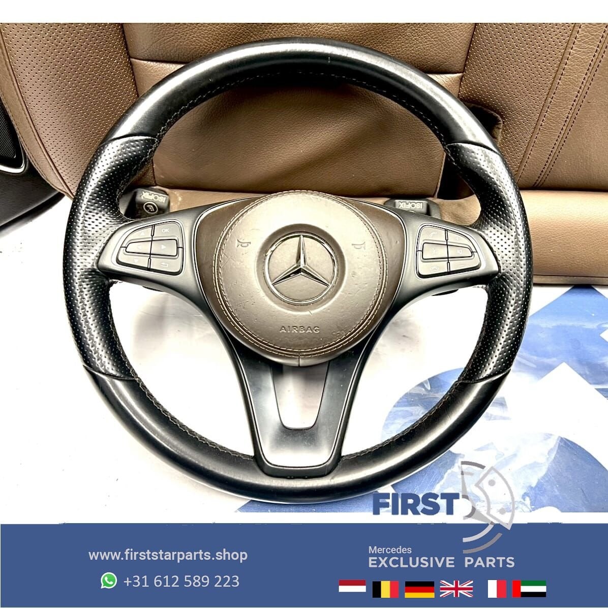 MERCEDES STUUR 2016-2019 A B C CLA E GLA GL GLK CLS KLASSE O, Gebruikt, -, Ophalen of Verzenden, -