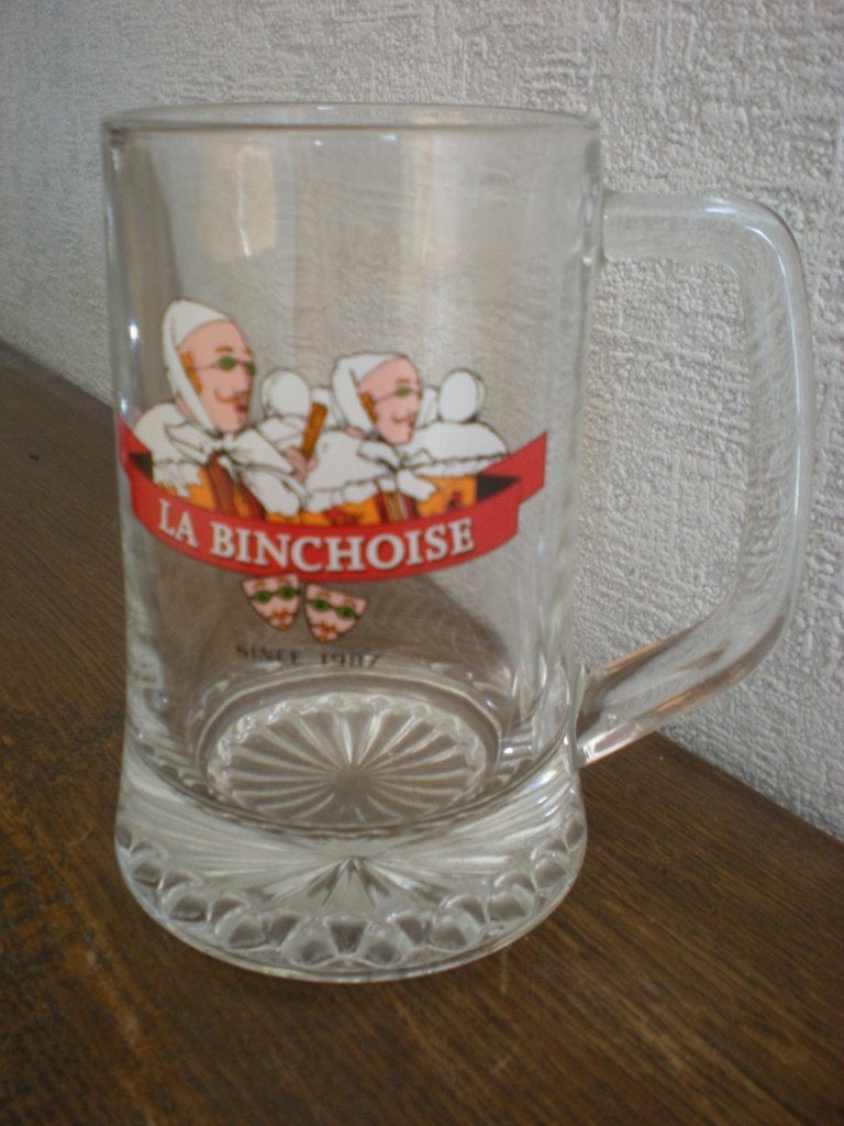 La Binchoise mok, Verzamelen, Biermerken, Zo goed als nieuw, Pul(len), Ophalen of Verzenden