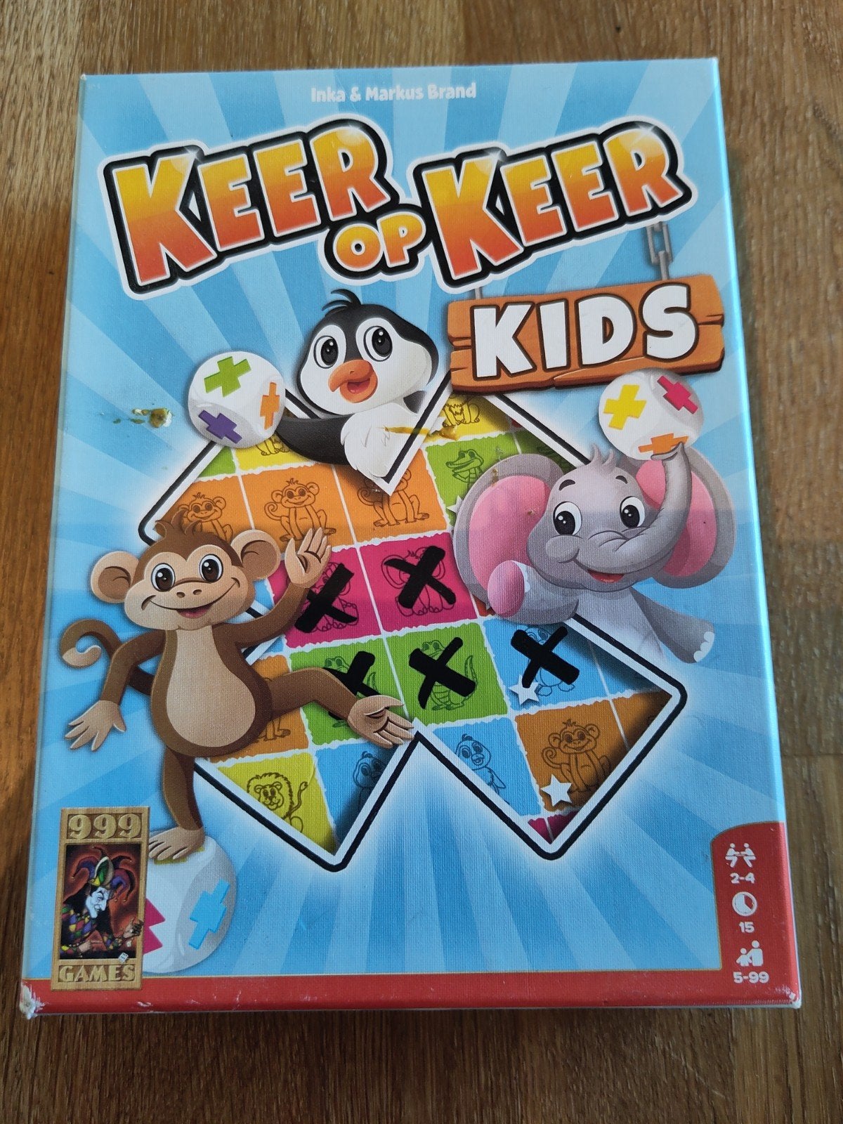 Keer op keer kids, Drie of vier spelers, Ophalen of Verzenden, Gebruikt, 999 games