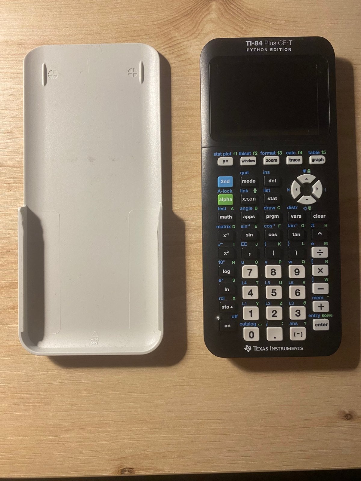 TI-84 Plus CE-T Python Edition rekenmachine, Ophalen of Verzenden, Zo goed als nieuw