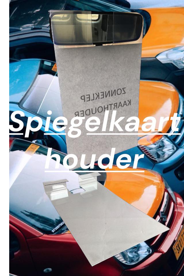 spiegelkaarthouder zonneklepkaart, Verzenden