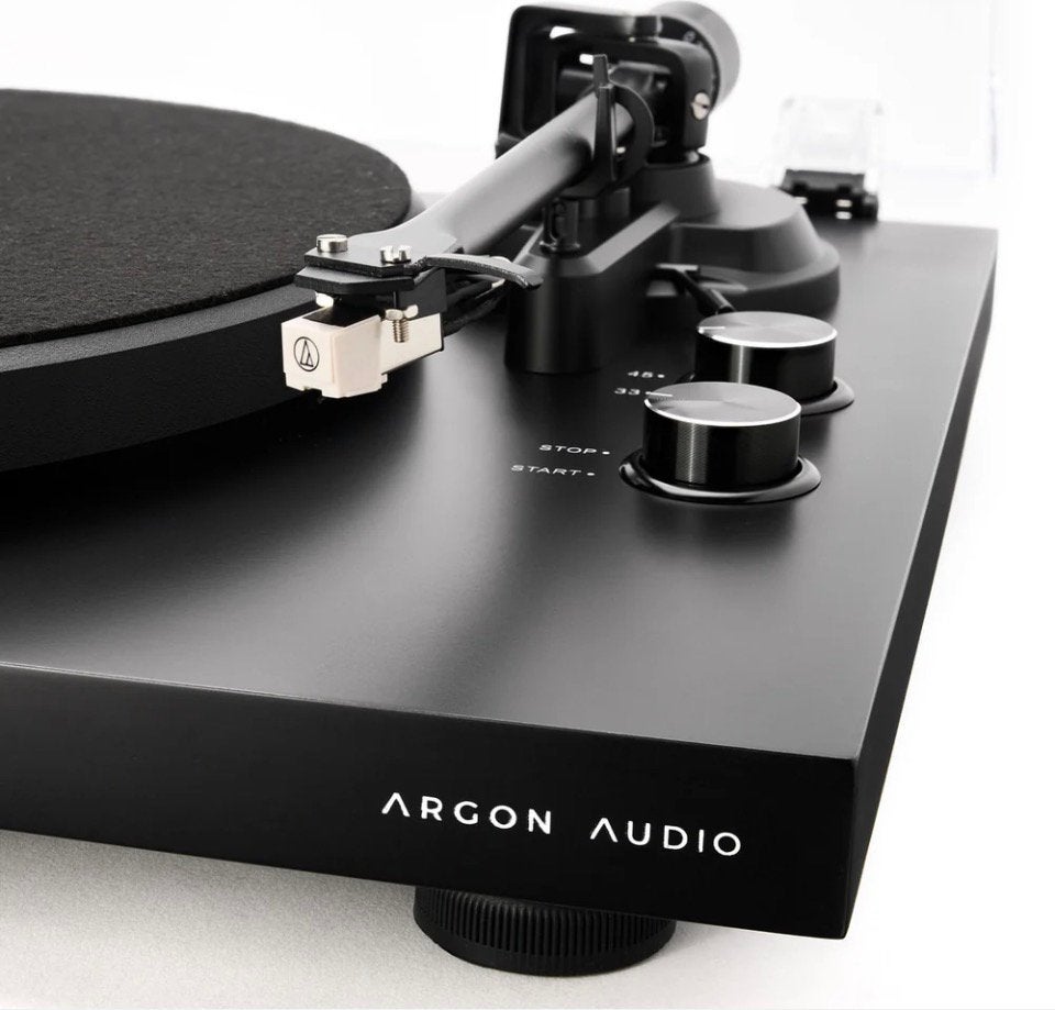 ARGON TT - MK 2 black, Ophalen, Zo goed als nieuw, Platenspeler, Overige merken