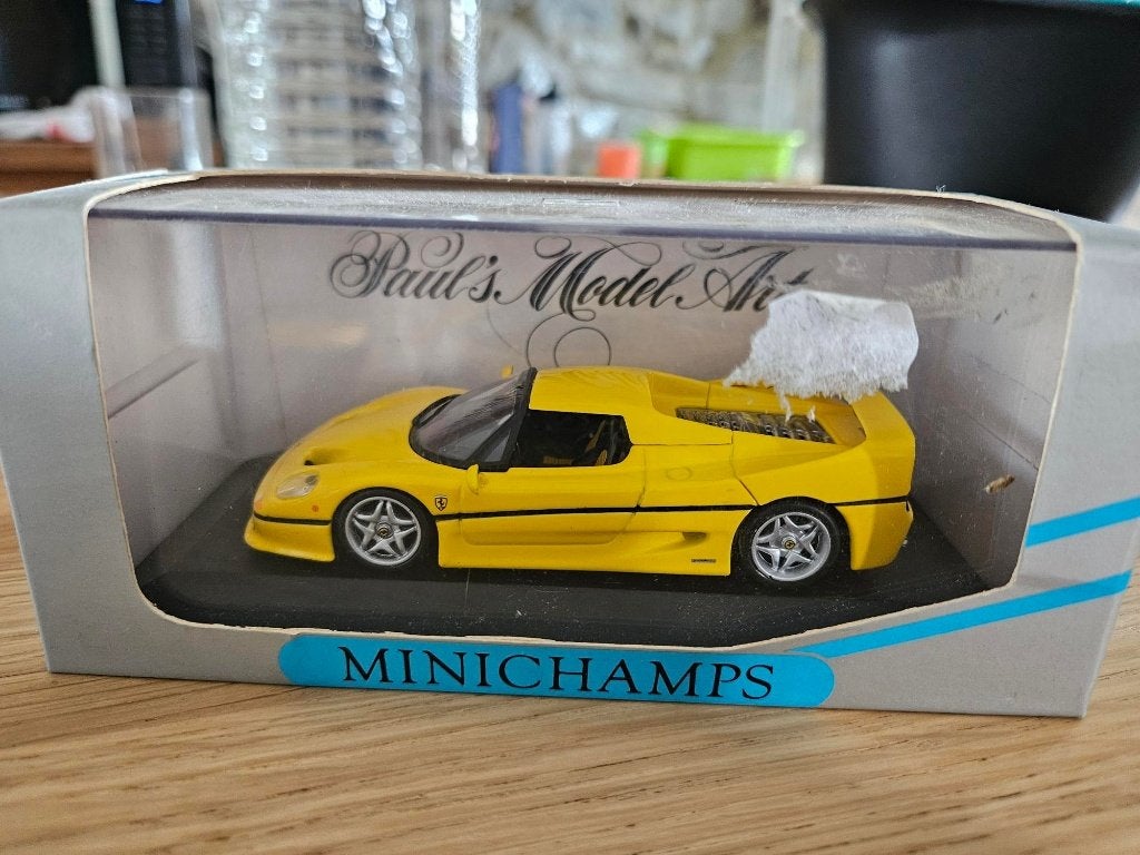 Minichamps Ferrari F50 de 1995 1/43, Ophalen of Verzenden, Nieuw, Auto, MiniChamps