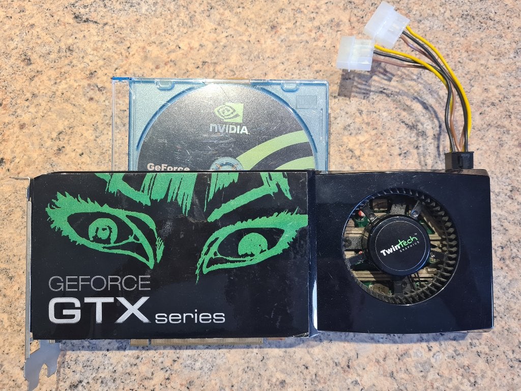carte vidéos, Computers en Software, Videokaarten, Ophalen, Gebruikt, PCI-Express 2, GDDR3