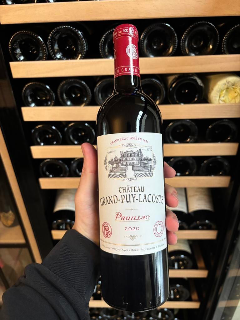 Chateau Grand-Puy-Lacoste 2020, Verzamelen, Ophalen, Zo goed als nieuw
