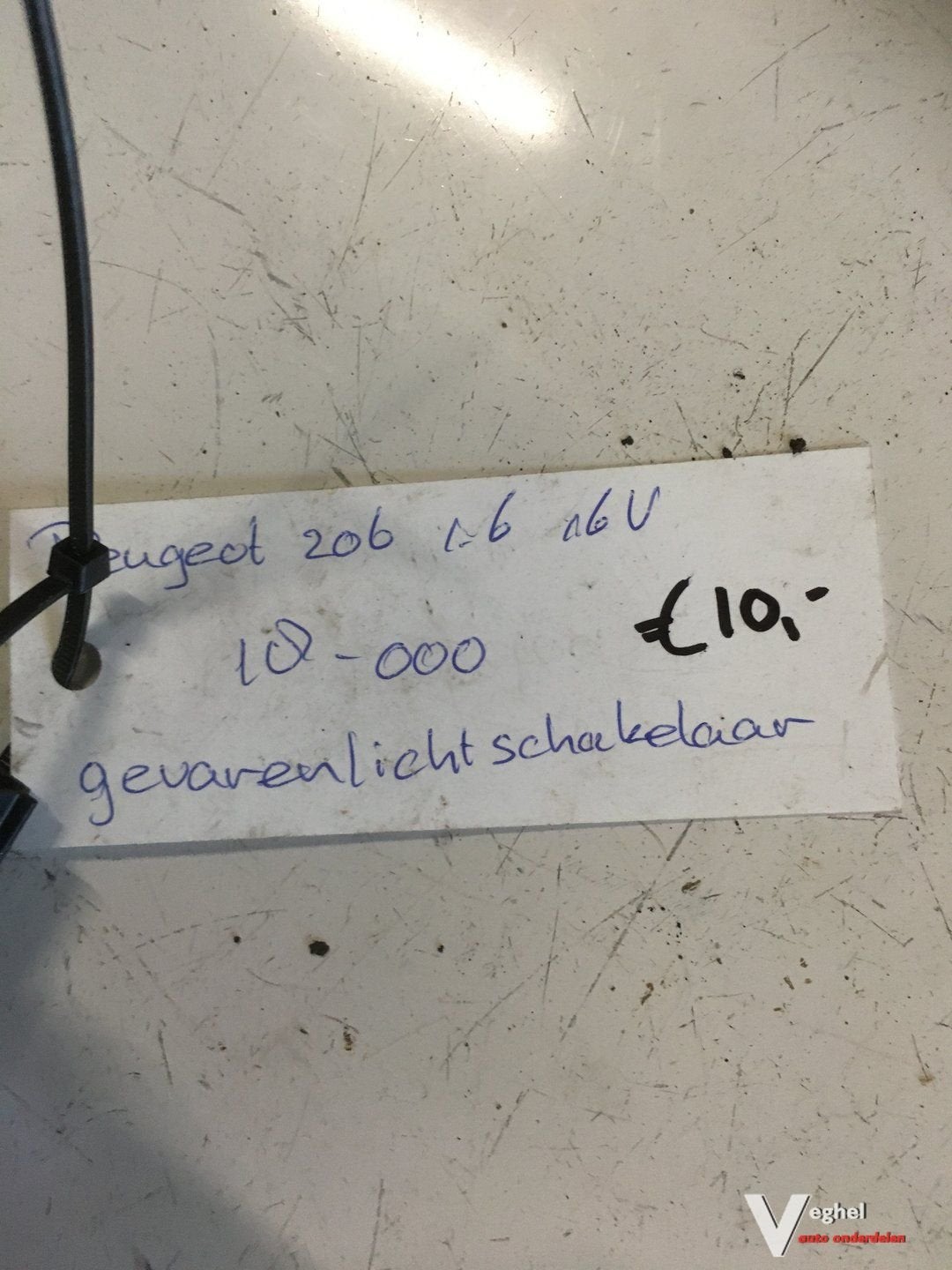 Peugeot 206 1.6 16v Alarmlichtschakelaar, Autos : Pièces & Accessoires, -, Utilisé, -, -