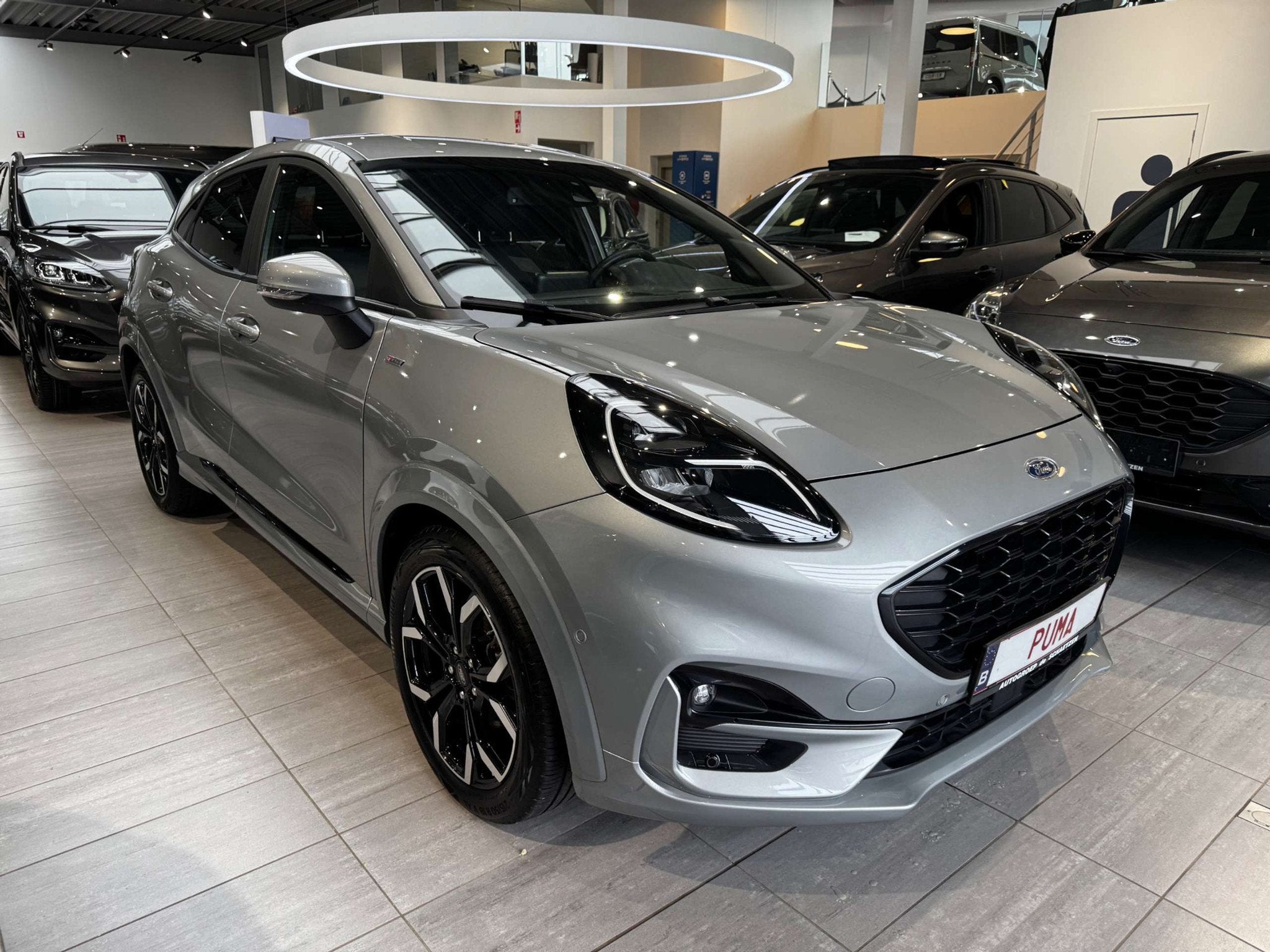 Ford Puma ST - Line X 1.0mHEV 125pk A7 (automatique), Autos, Ford, Argent ou Gris, Achat, Puma, Entreprise