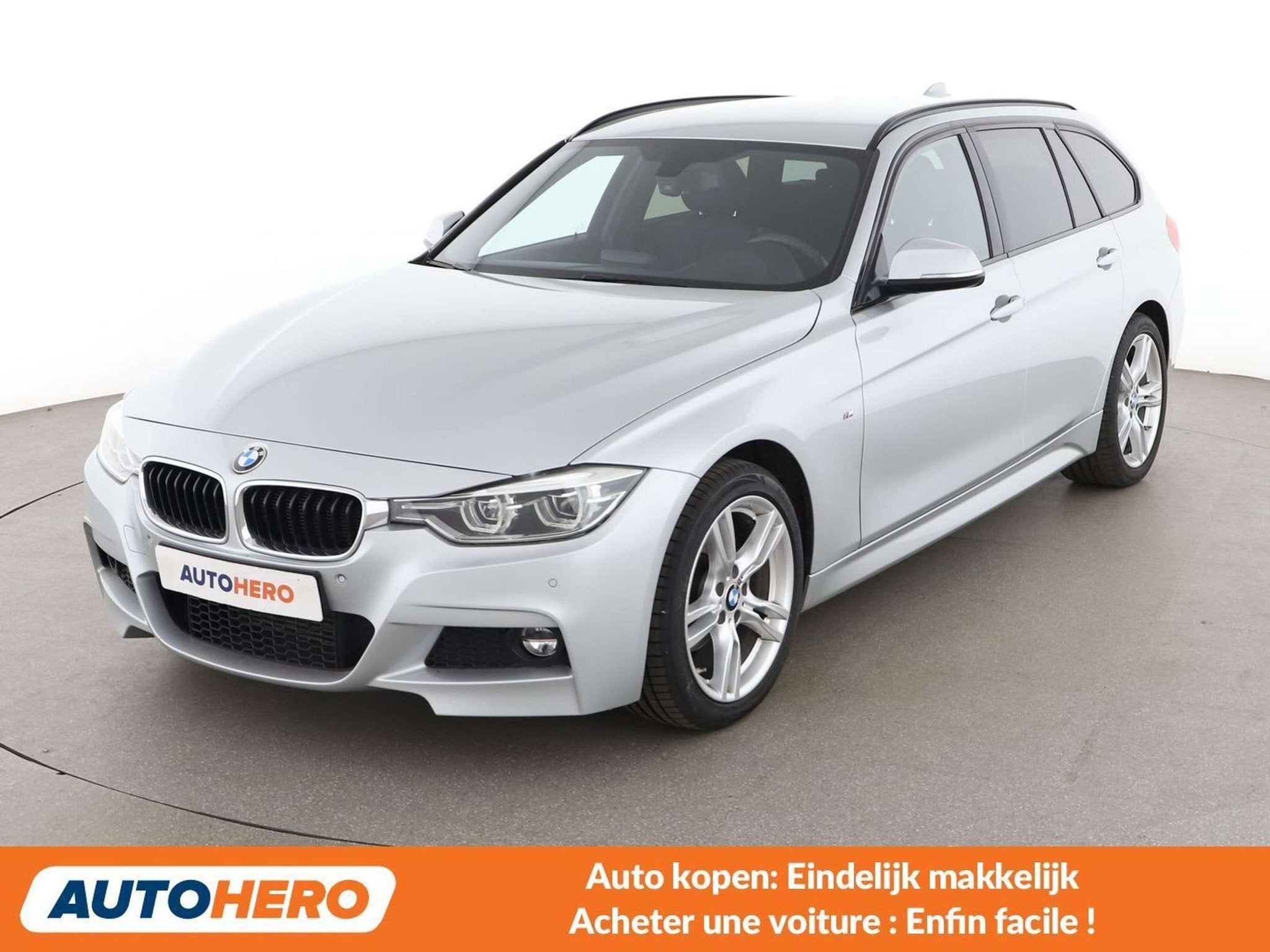 BMW 3 Serie 318 318i M Sport (année de construction 2017), Argent ou Gris, Achat, Boîte manuelle, Anti démarrage