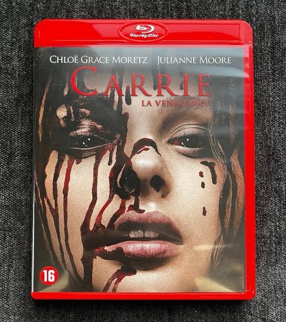 Carrie Blu-ray, Cd's en Dvd's, Blu-ray, Ophalen of Verzenden, Zo goed als nieuw, Blu-ray, Horror