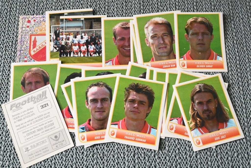 Panini Football 2004 / RAEC Bergen / Volledige ploeg, Verzenden, Nieuw, Poster, Plaatje of Sticker