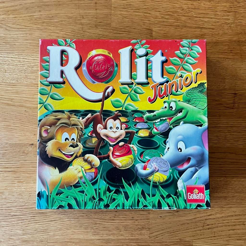 Rolit Junior — Bordspel voor kinderen, Hobby en Vrije tijd, Een of twee spelers, Ophalen of Verzenden, Gebruikt, Goliath
